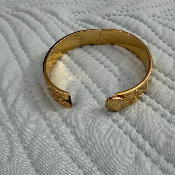 Coach Signature C Wide Bangle Bracelet - Picture 4 of 7